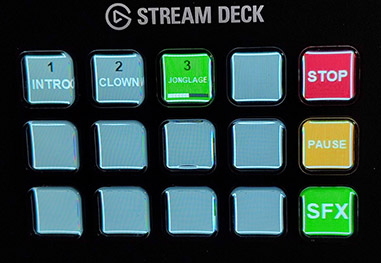 Stream Deck with BlackBox Cue